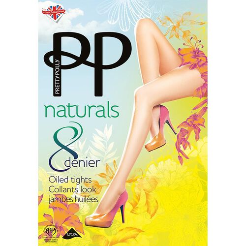 Pretty Polly Oiled Tights - Shiny Effect
